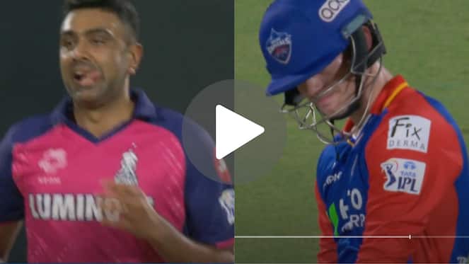 [Watch] R Ashwin 'Smiles Like A Devil' As He Gets Fraser-McGurk With A Full Toss